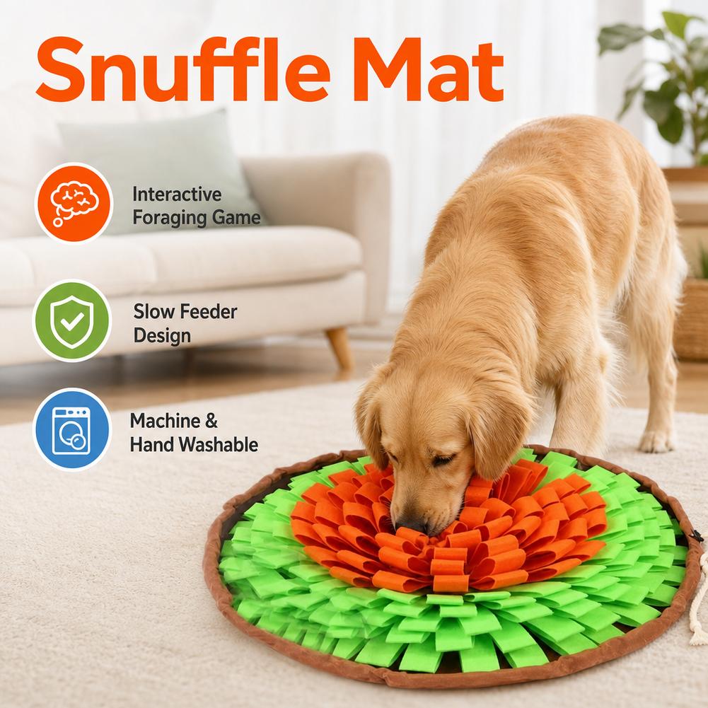 Dog Snuffle Mat Interactive Fe - đánh giá và giá Dog Puzzle Feeder Toy