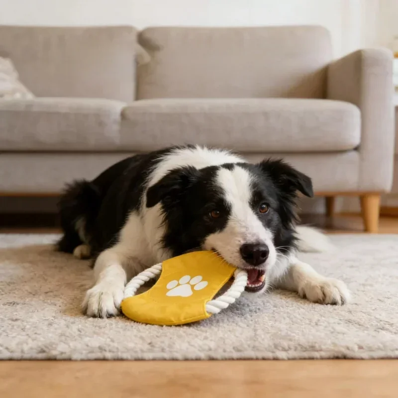 Internet Celebrity Pet Cotton  - đánh giá và giá Flying Disc Dog Training Toy