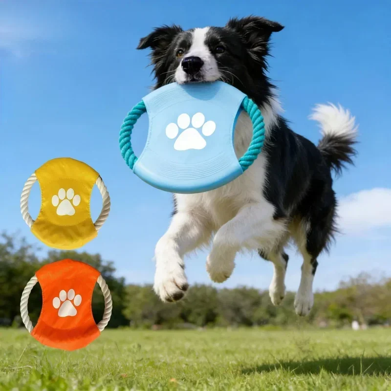 Internet Celebrity Pet Cotton  - đánh giá và giá Flying Disc Dog Training Toy