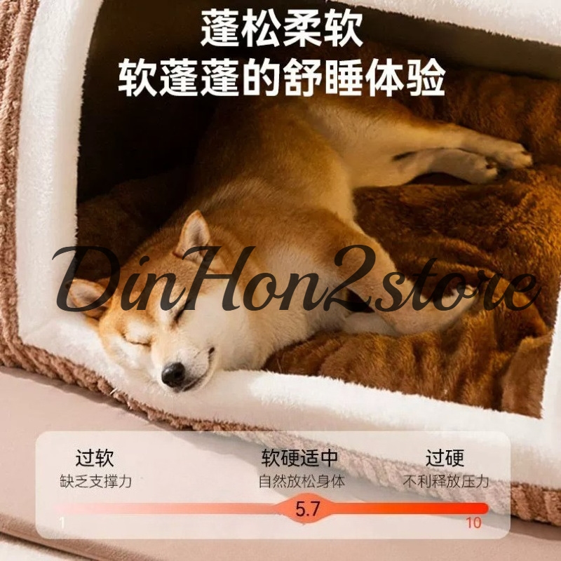 Kennel winter thickened large  - đánh giá và giá Pet Beds