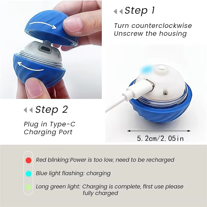 Automatic Interactive Dog Toy  - đánh giá và giá Automatic Moving Dog Ball