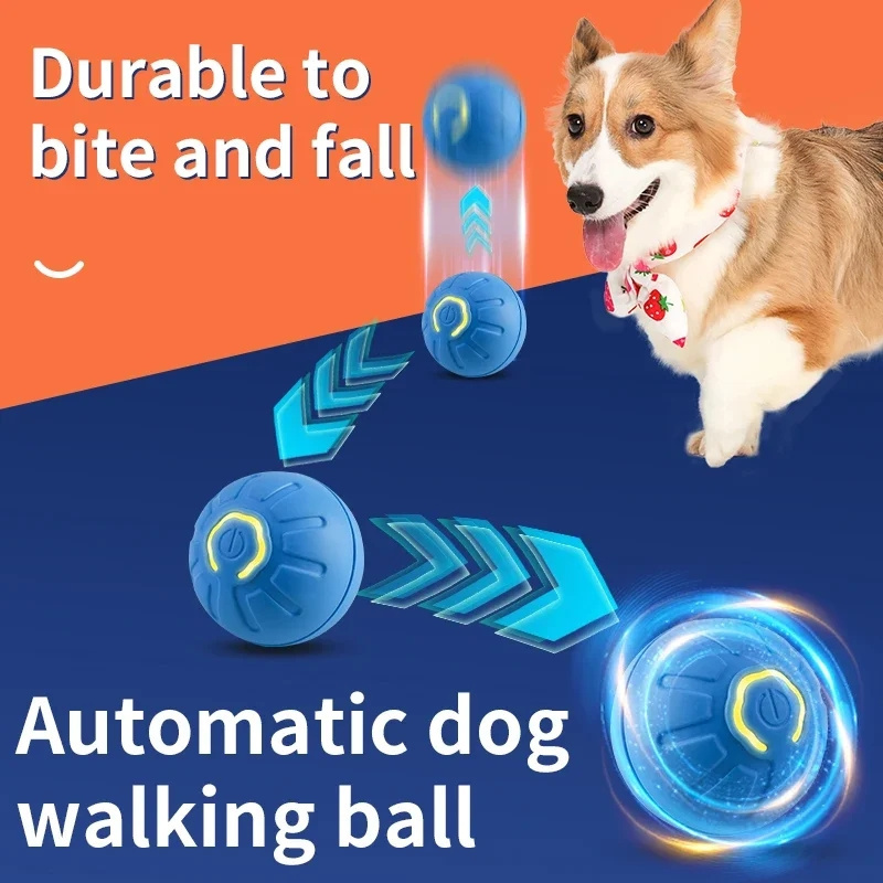 Automatic Interactive Dog Toy  - đánh giá và giá Automatic Moving Dog Ball