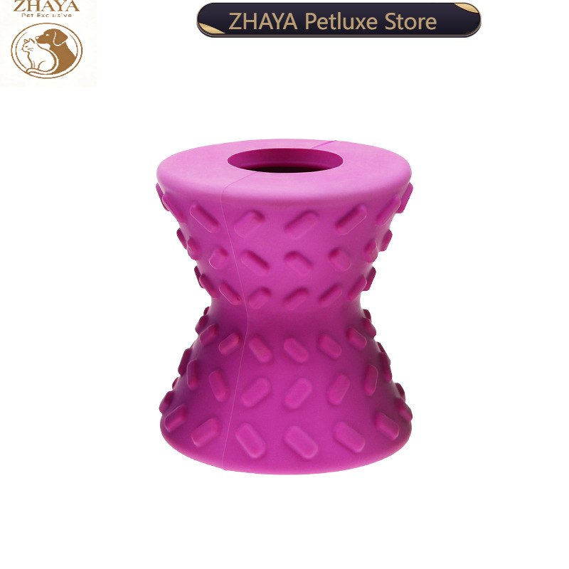 Natural Rubber Dog Chew Toy Tr - đánh giá và giá Rubber Treat Dispensing Dog Toy