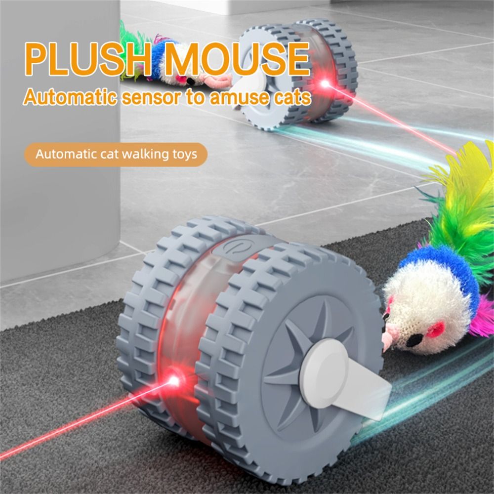 With Mouse Tail Infrared Laser - đánh giá và giá Automatic Moving Dog Ball