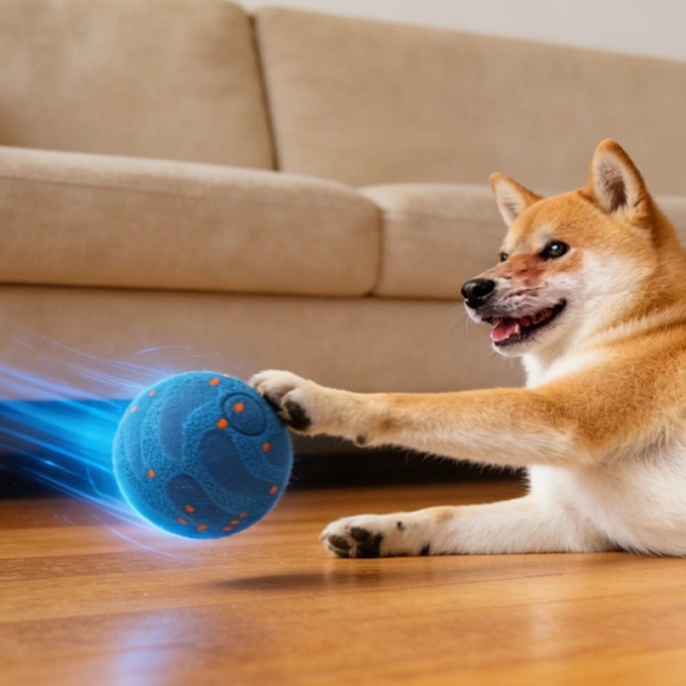 E-TPU Automatic Rolling Ball W - đánh giá và giá Automatic Moving Dog Ball